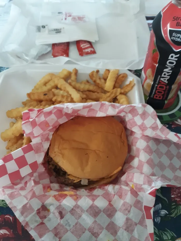 Cheeseburger Combo All Fries